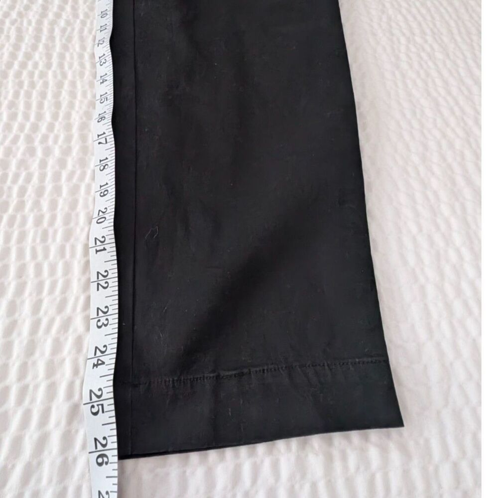 A New Day Women's High Rise Straight Leg Hip & Thigh Stretch Pants Black 10/R - Picture 5 of 6